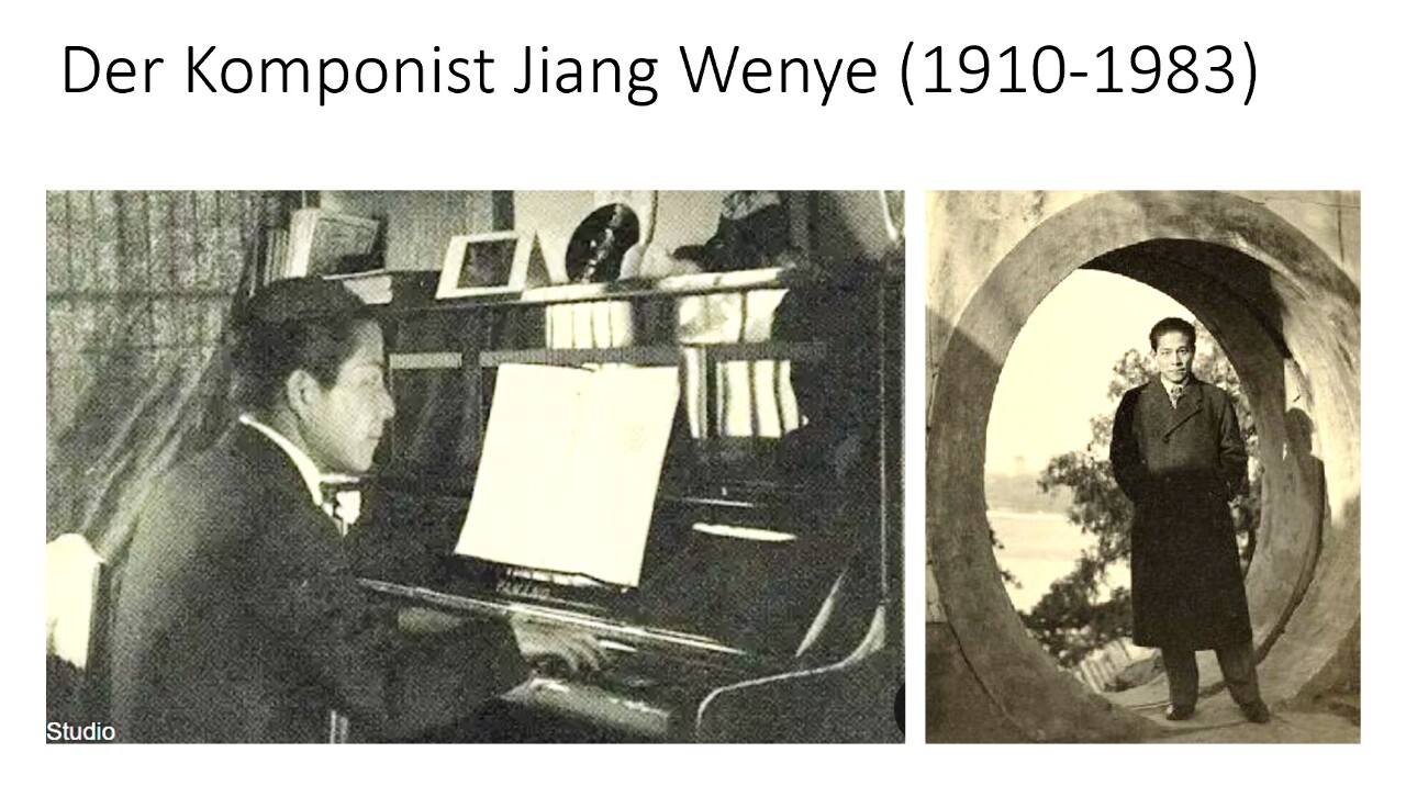 Der Komponist Chiang Wen-yeh