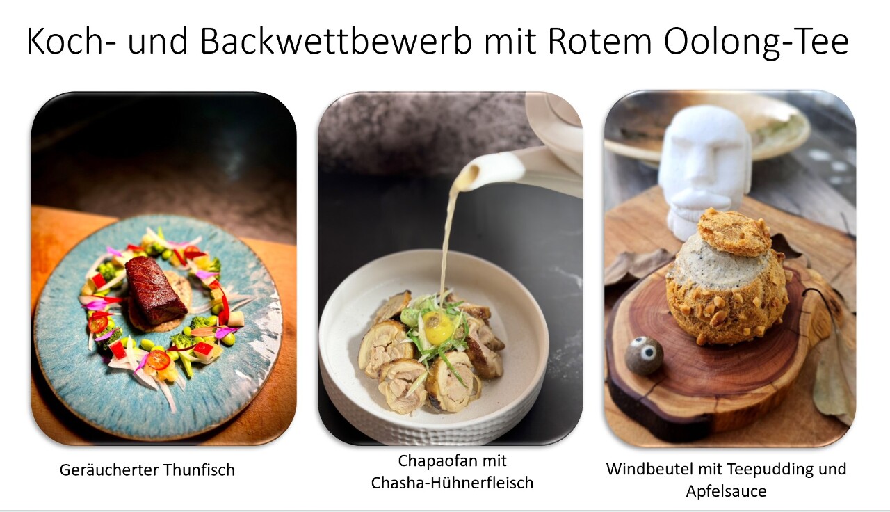 Kochen mit Rotem Oolong Tee
