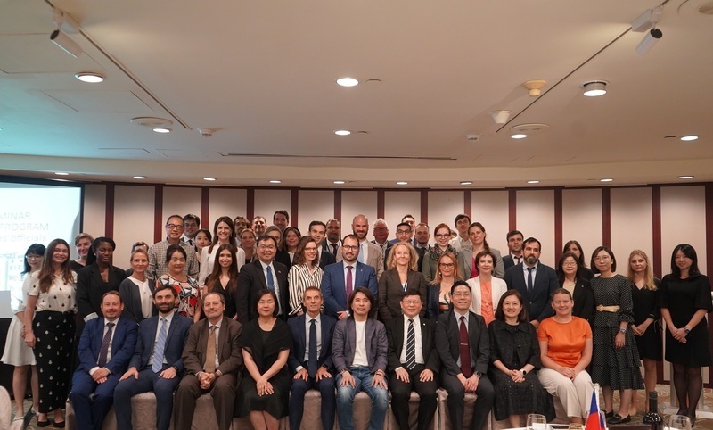 Europäische Beamte aus 13 Ländern nehmen am Taiwan-Studienseminar 2024 des Bildungsministeriums teil