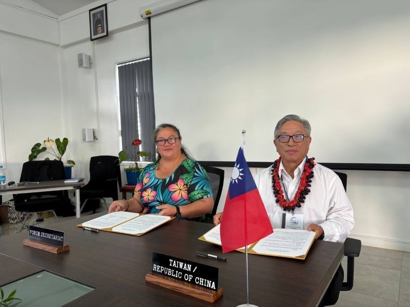 Taiwan und Pacific Islands Forum unterzeichnen Kooperationsvereinbarung