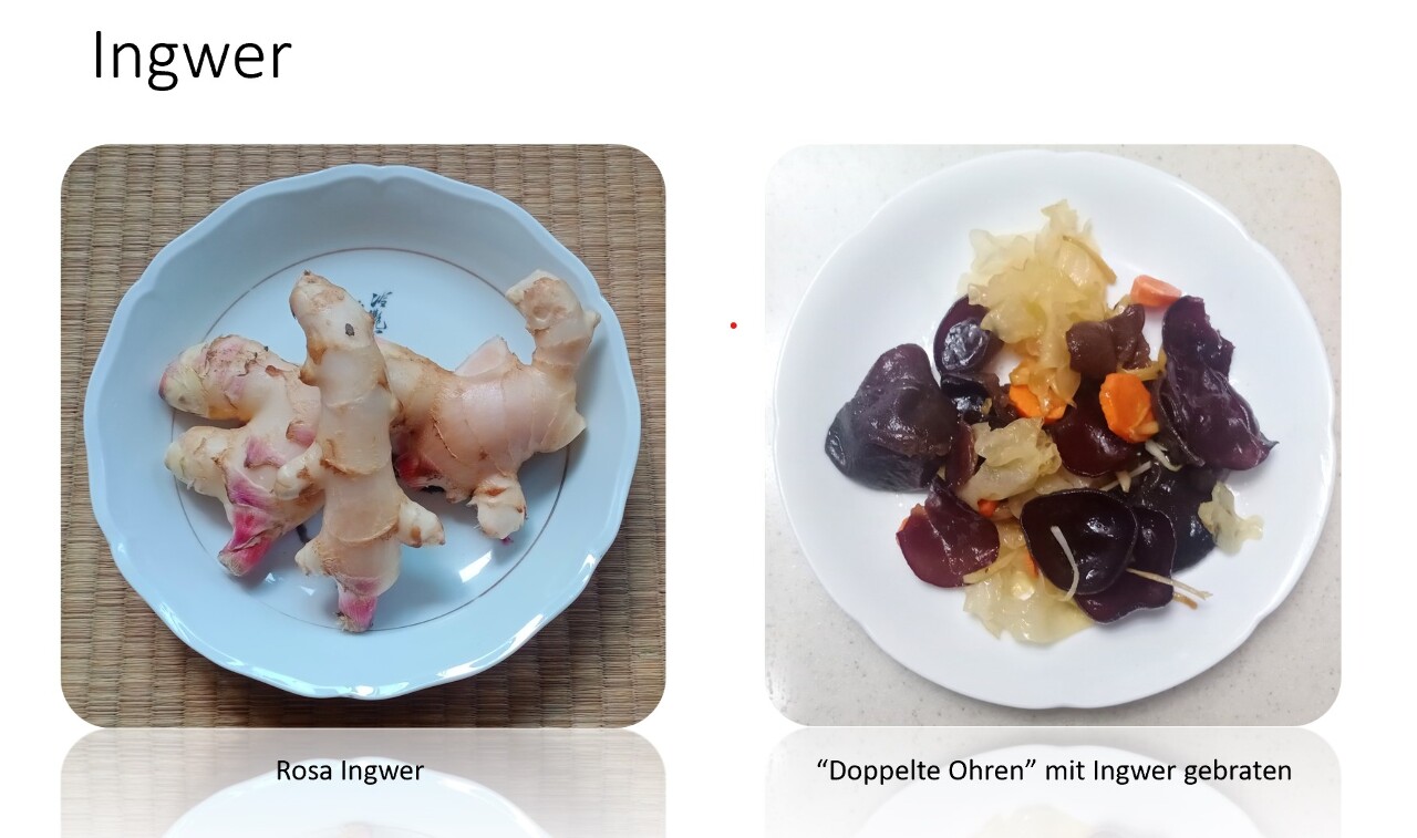Kochen mit Ingwer