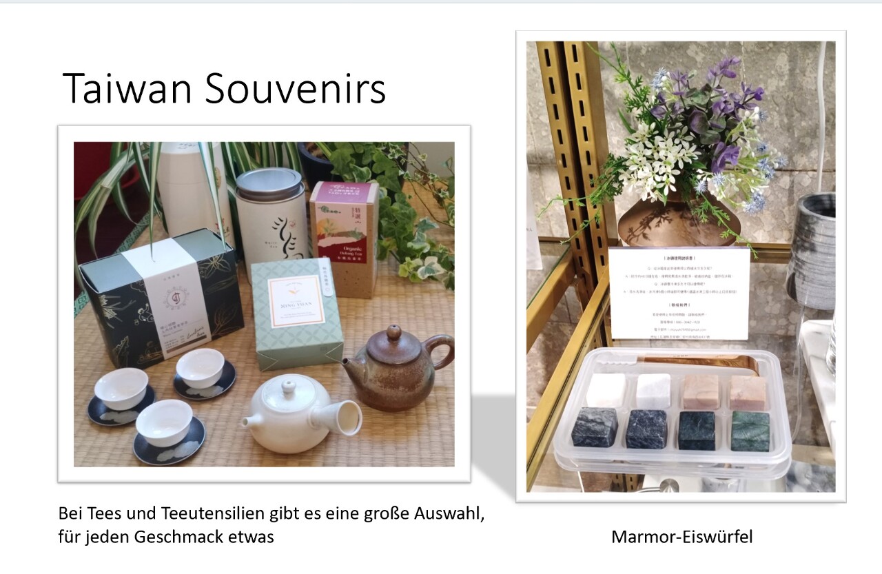 Souvenirs aus Taiwan