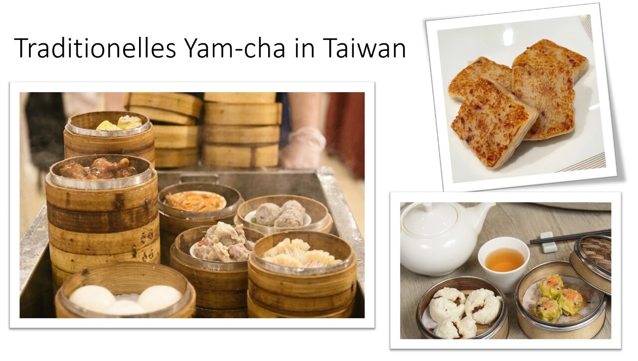 Traditionelles Yam Cha in Taiwan