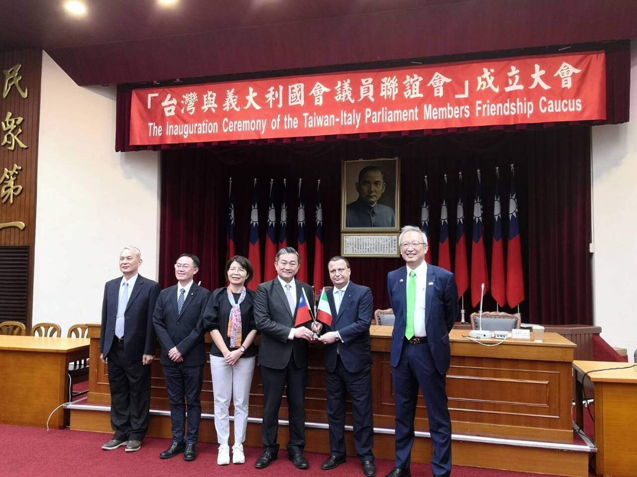 Parlamentarischer Freundschaftsausschuss Taiwan-Italien zur Stärkung der bilateralen Beziehungen gegründet
