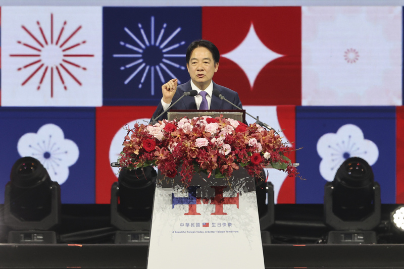 Präsident Lai Ching-te bekräftigt bei Feier vor dem Nationalfeiertag die Souveränität des Landes