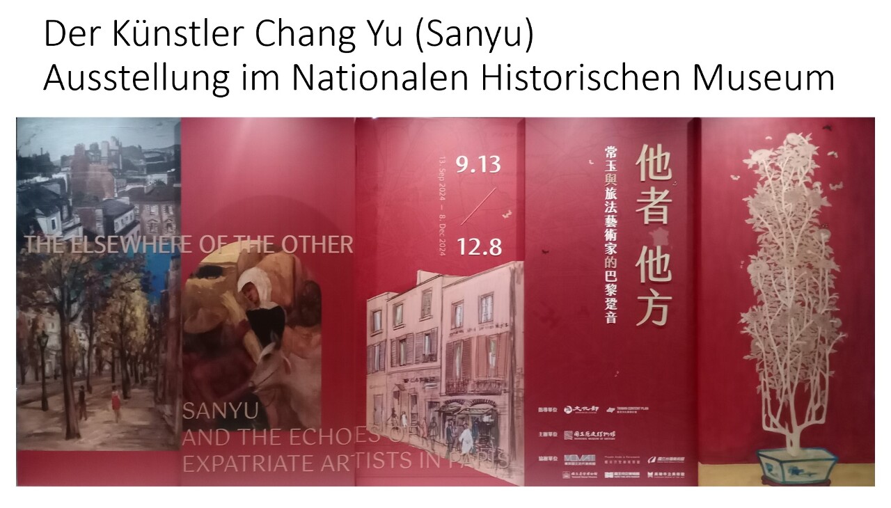 Der Künstler Chang Yu (Sanyu)