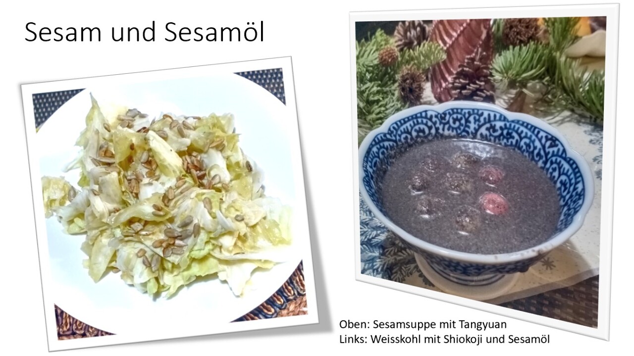 Sesam und Sesamöl