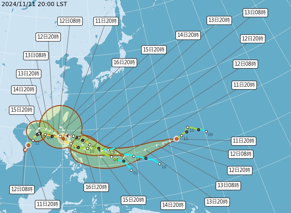 Wetterbehörde beobachtet tropisches Tief nahe Guam