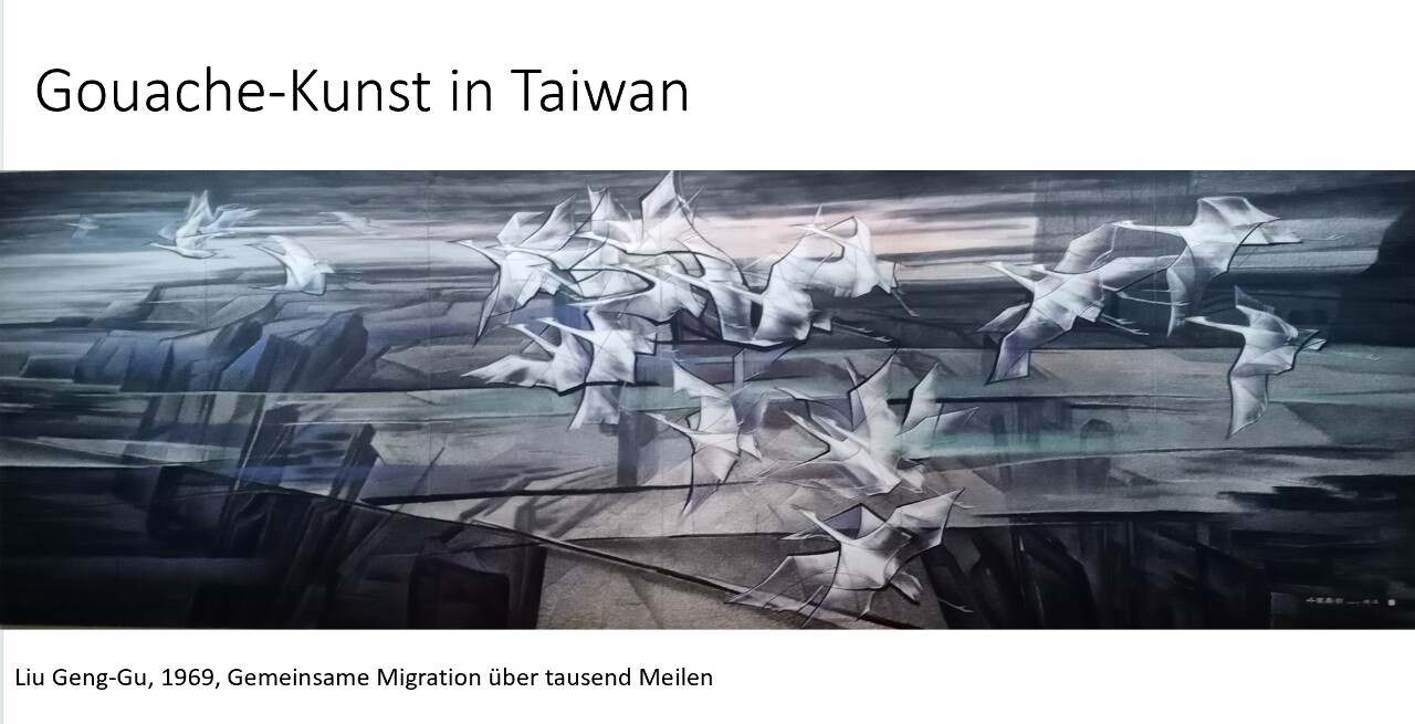 Gouache-Malerei in Taiwan