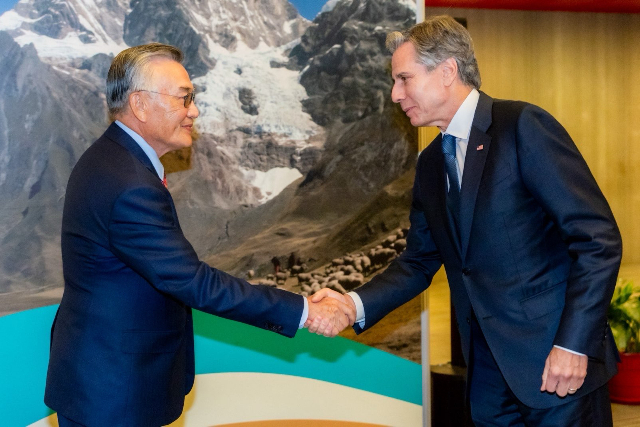 Taiwans APEC-Vertreter trifft US-Außenminister Blinken