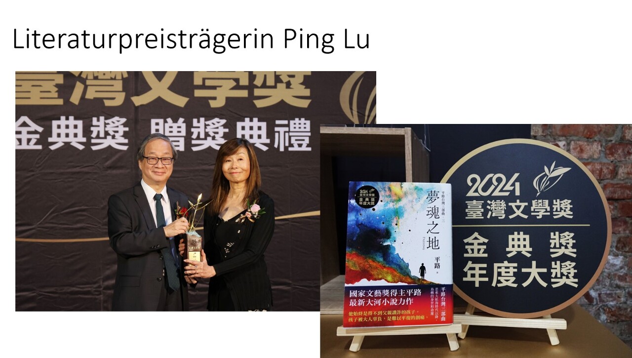 Literaturpreisträgerin Ping Lu