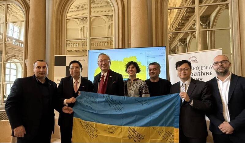 Stellvertretender Außenminister stellt taiwanische Ukraine-Hilfe in der Slowakei vor