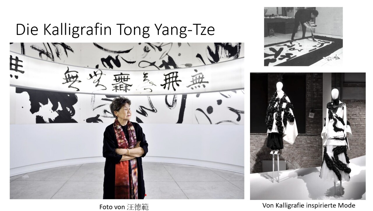 Ausstellung der Kalligrafin Tong Yang-Tze in New York