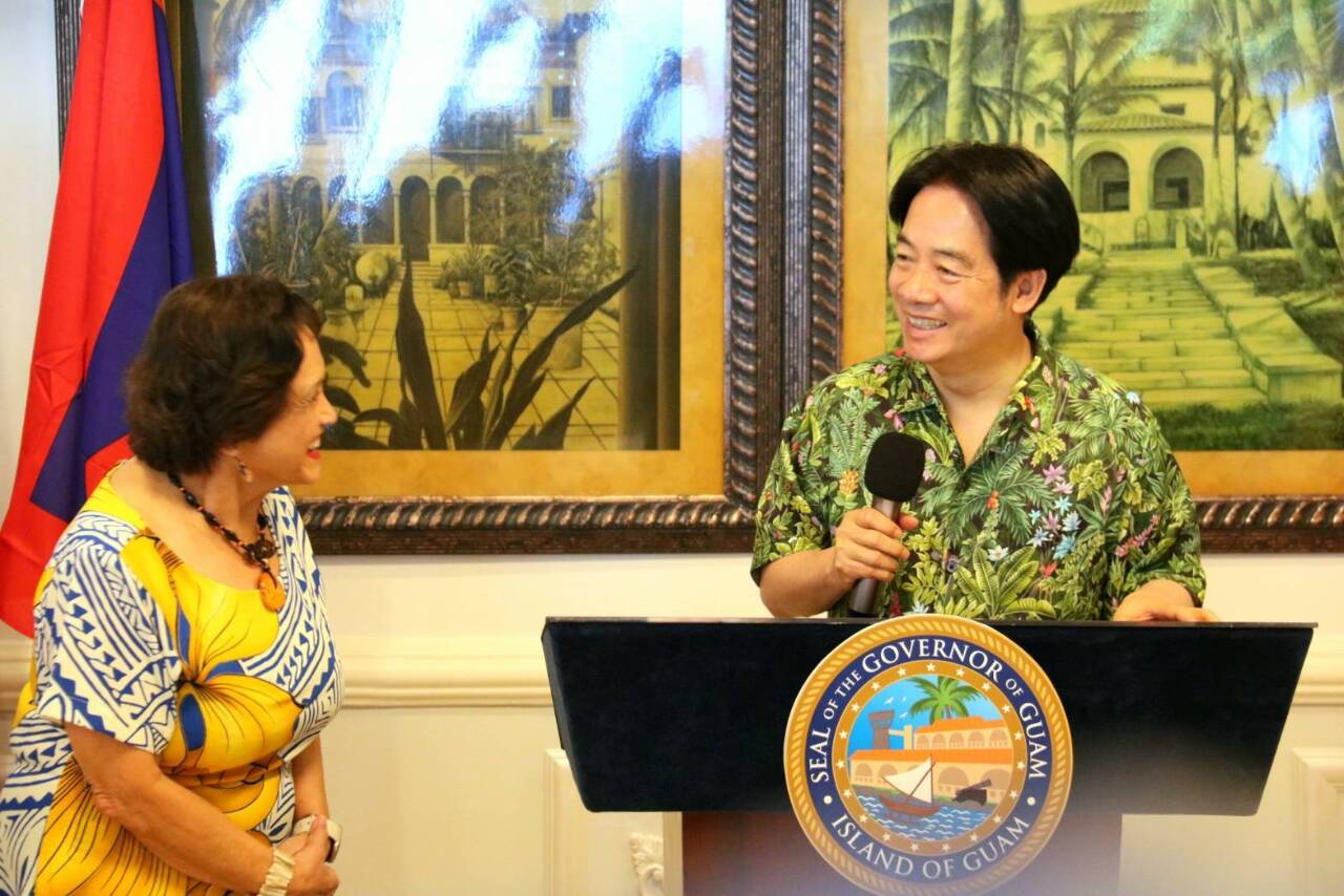 Lai Ching-te besucht als erster taiwanischer Präsident die Legislative von Guam