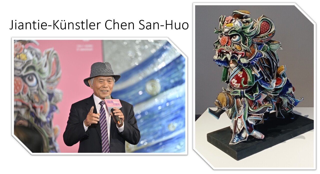 Jiantie-Tempeldekorationskünstler Chen Sanhuo