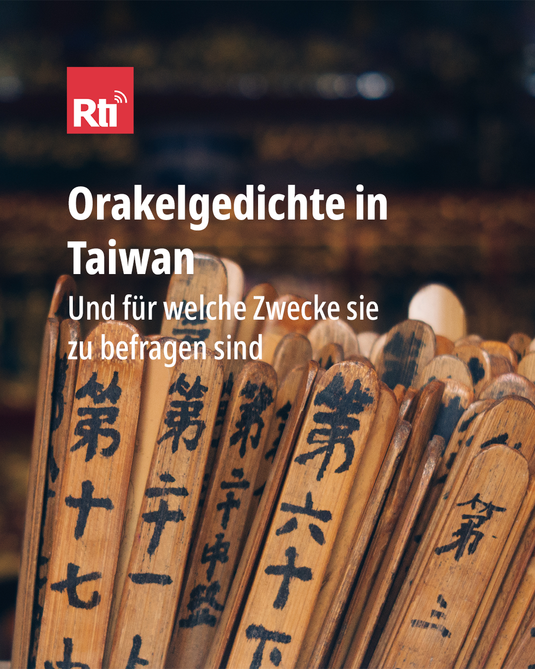 Taiwans Tempel und die Orakelgedichte