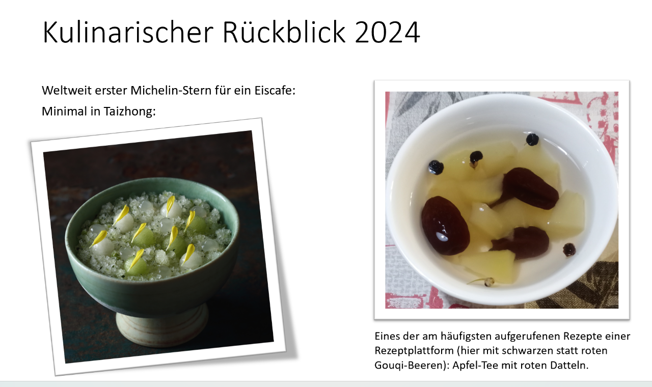 Kulinarischer Rückblick