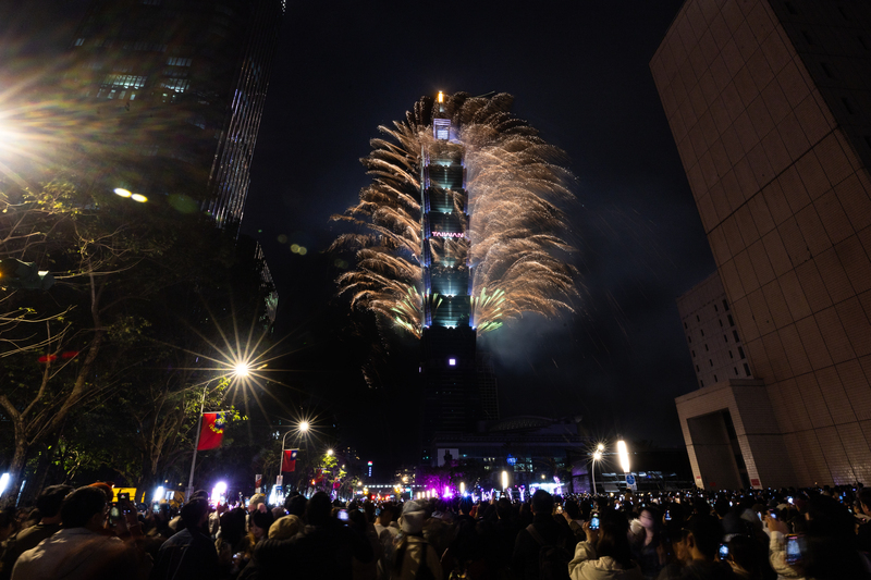 跨年: Silvester feiern in Taiwan