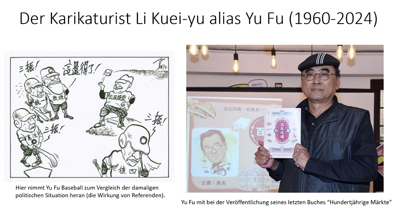 Karikaturist Yu Fu