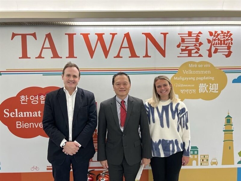 Britischer Abgeordneter besucht Taiwan