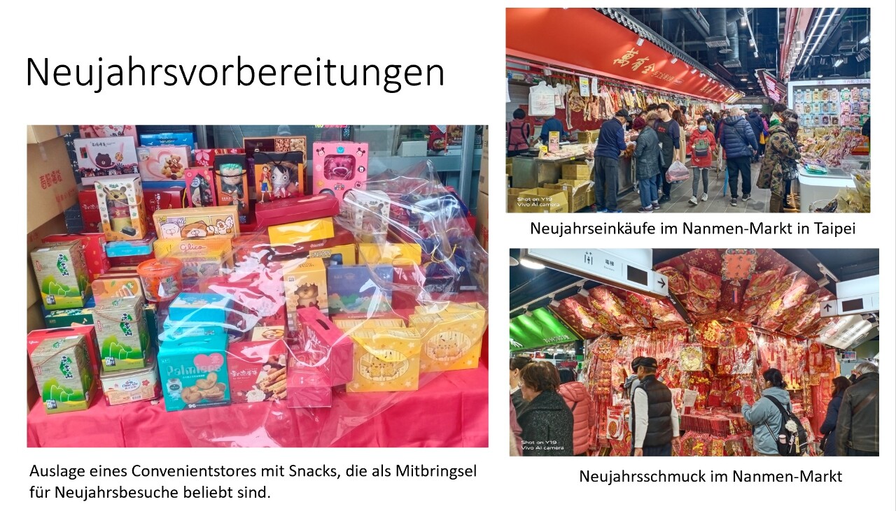 Neujahrsvorbereitungen
