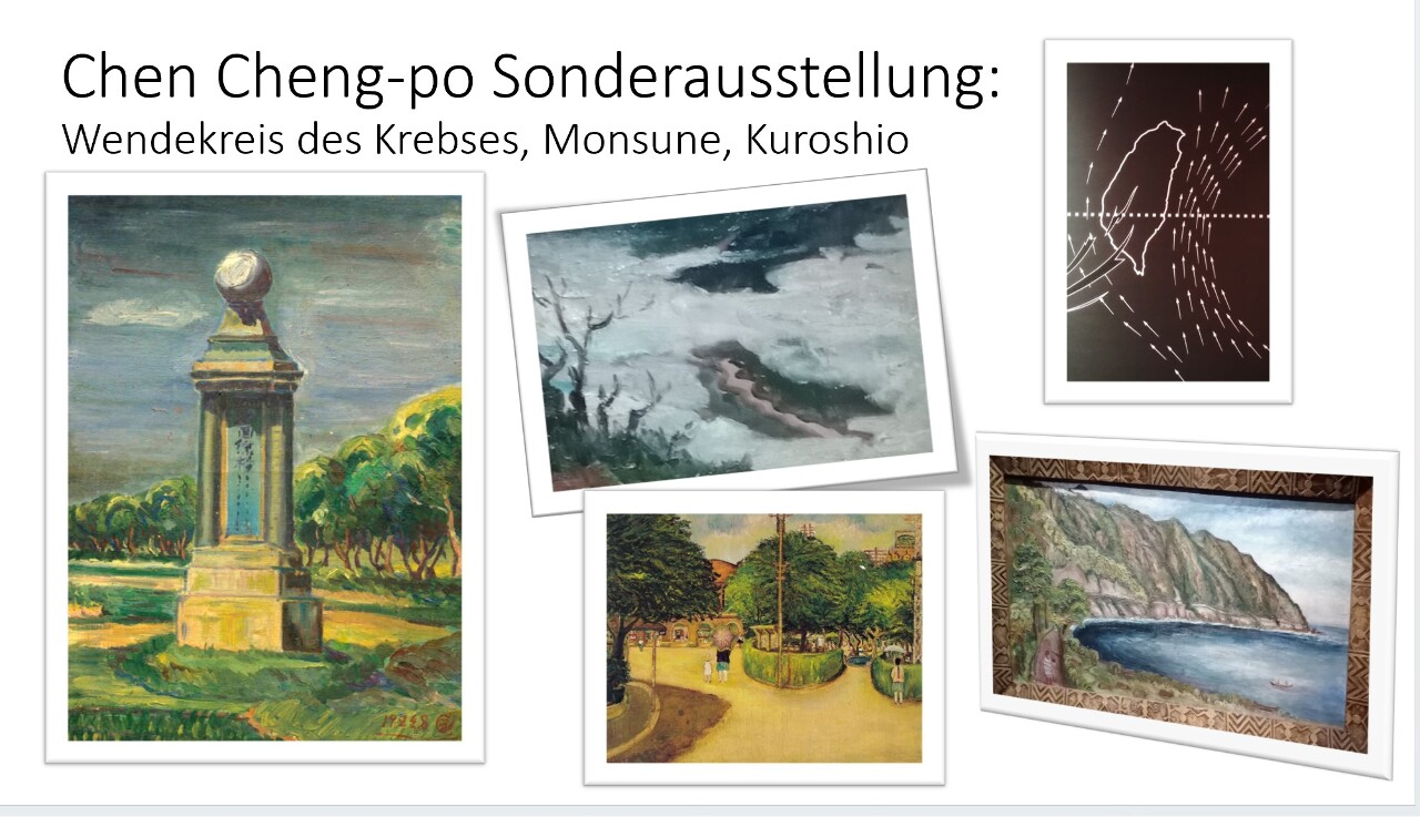 Chen Cheng-bo Ausstellung im Nationalen Taiwan-Museum