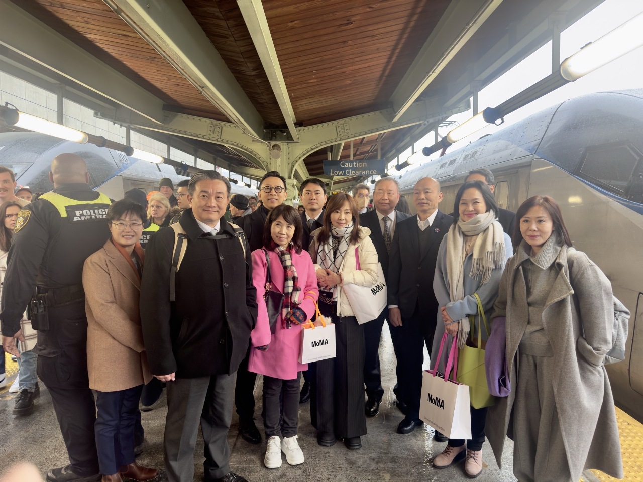 Taiwanische Delegation zur Amtseinführung von Donald Trump in Washington