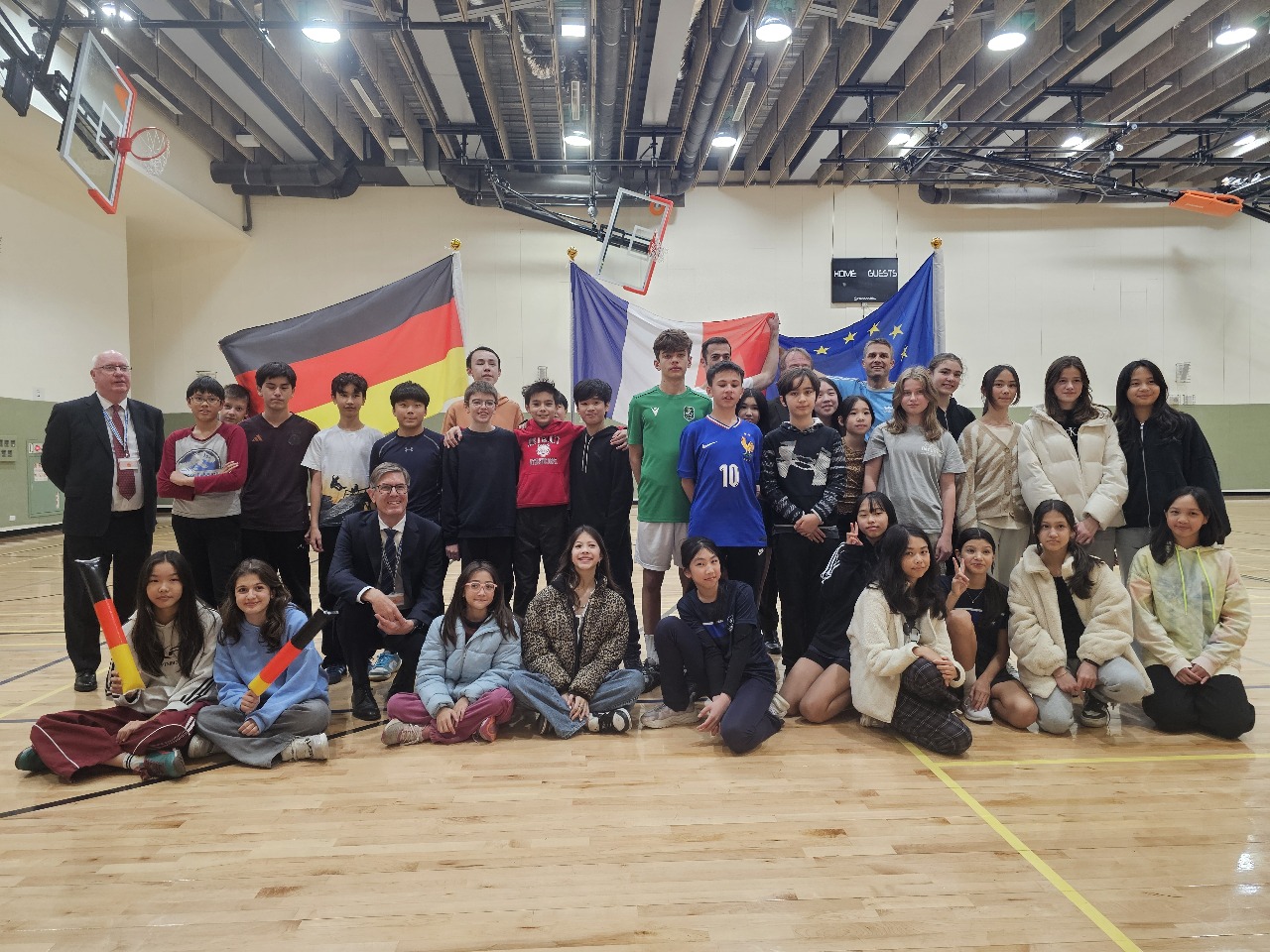 Deutsch-französische Freundschaft im Fokus: Veranstaltung an der Europäischen Schule Taipei