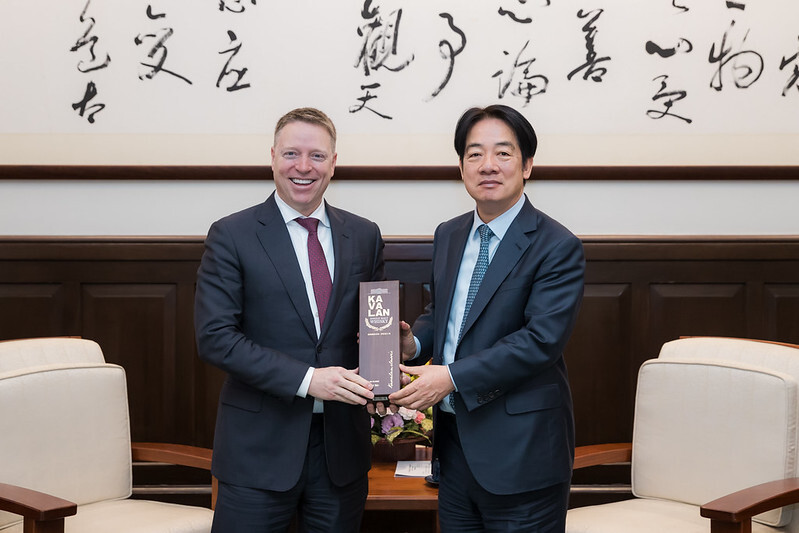 Präsident Lai Ching-te trifft mit ehemaligem stellvertretendem Nationalen Sicherheitsberater der USA, Mathew Pottinger, zusammen