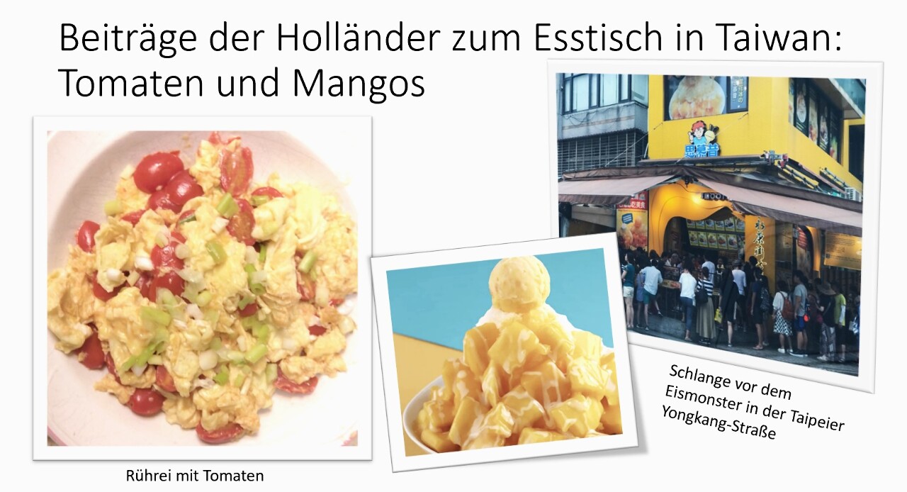 Mangos und Tomaten