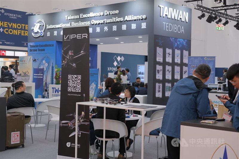 Taiwanische Drohnenfirmen nehmen an europäischer Fachmesse teil