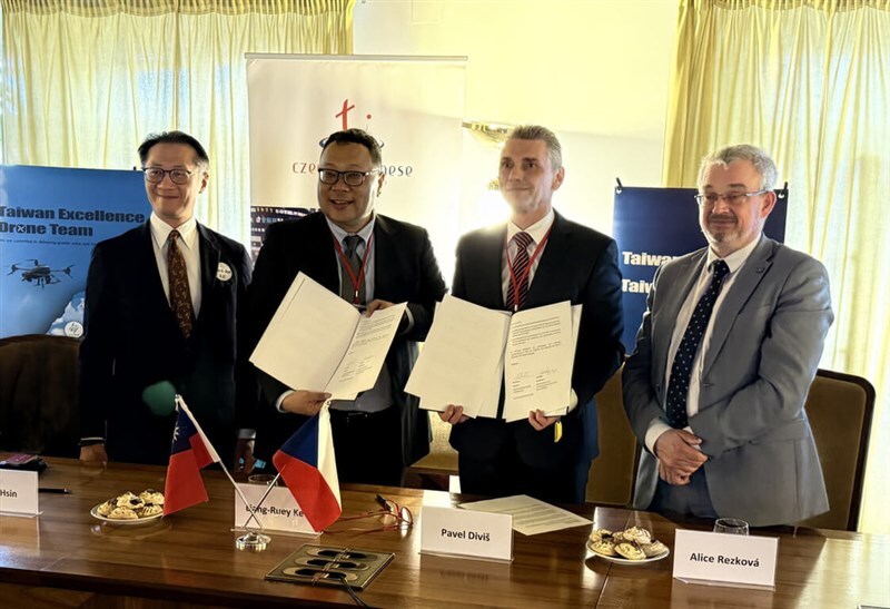 Taiwan will mit Tschechien und Polen bei der Drohnenproduktion zusammenarbeiten