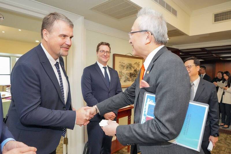 EU-Parlamentarier bei erstem Taiwanbesuch im Jahre 2025