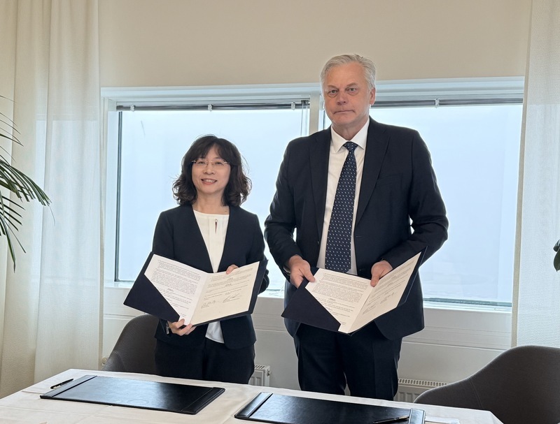 Taiwan und Finnland unterzeichnen Luftverkehrsabkommen