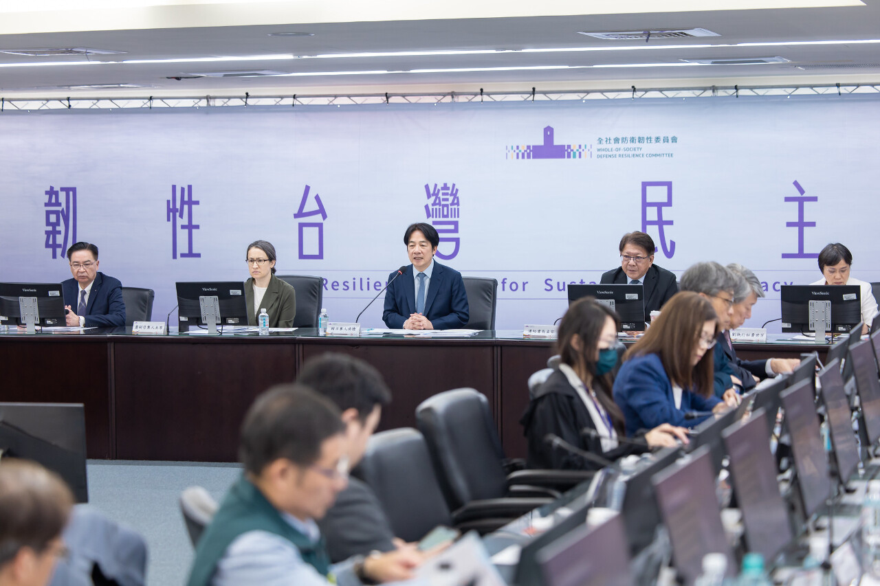 Nach Übung in Tainan: taiwanischer Präsident will gesamtgesellschaftliche Resilienz weiter vorantreiben