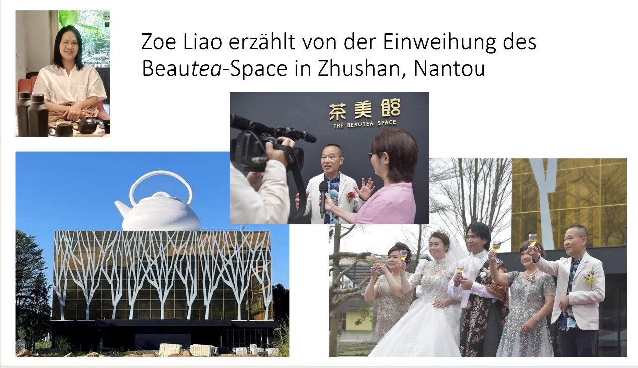 Einweihung des 'Beautea Space'