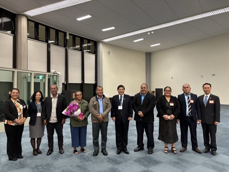 Vizepremierminister von Tuvalu besucht Taiwan