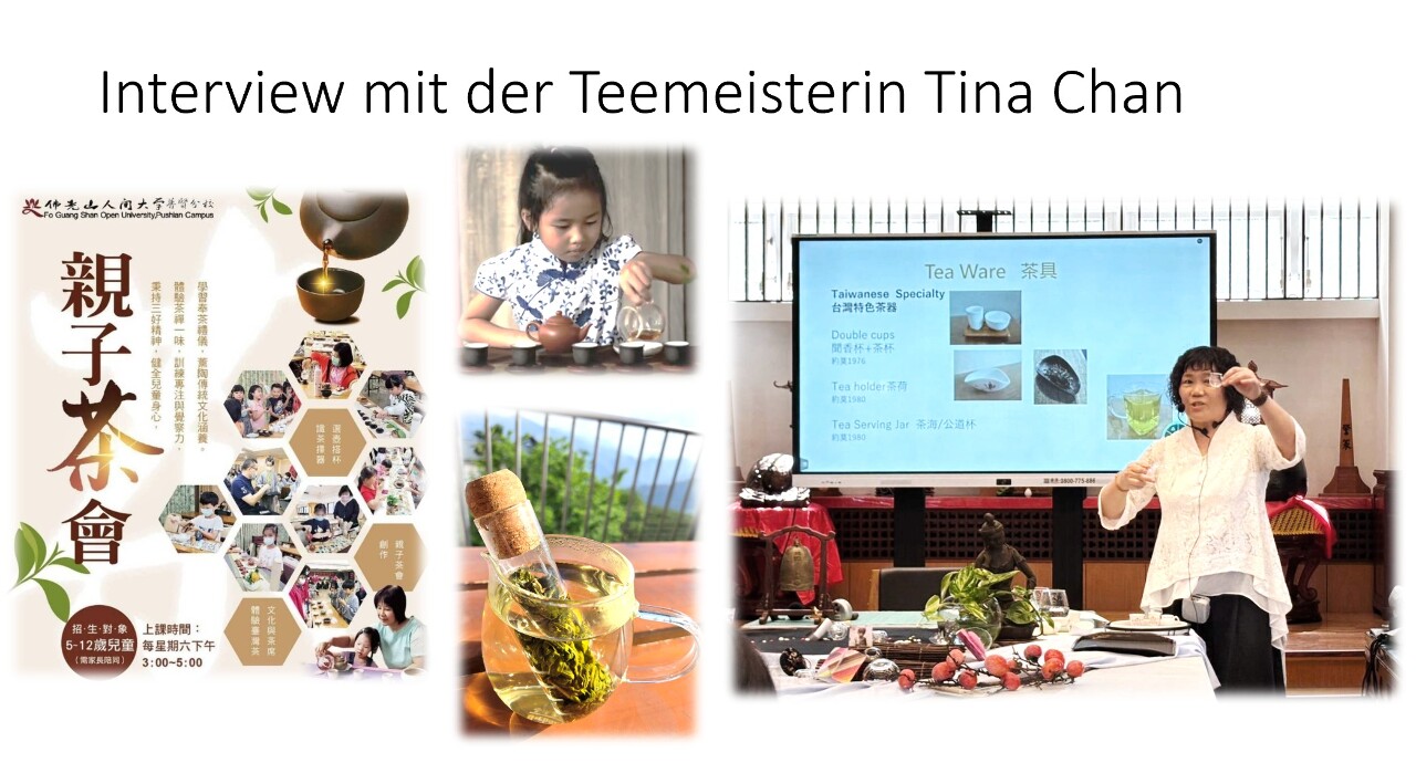 Teemeisterin Tina Chan