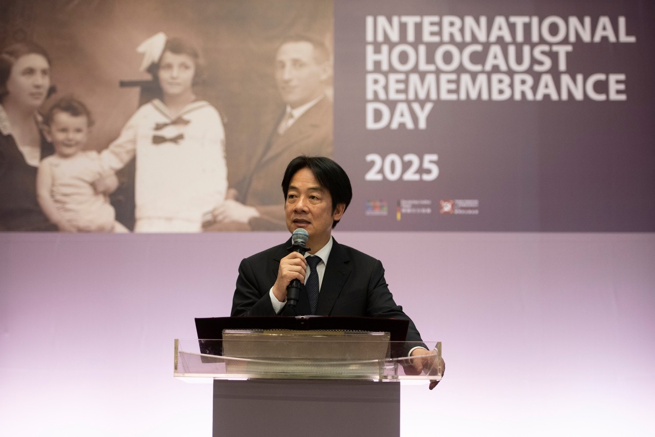 Taiwanischer Präsident nimmt an Holocaust-Gedenkveranstaltung teil