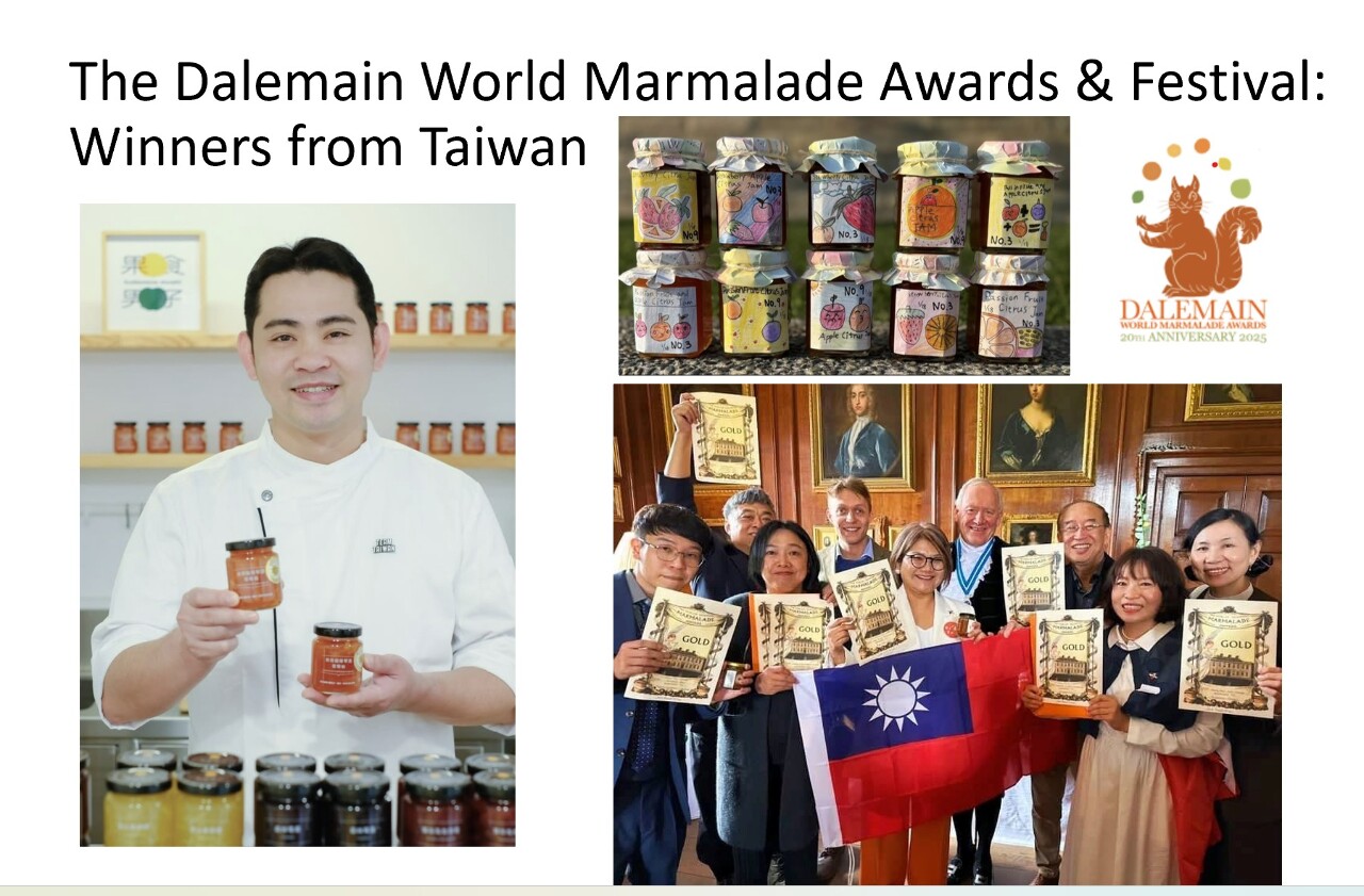 Preisgekrönte Marmeladen aus Taiwan