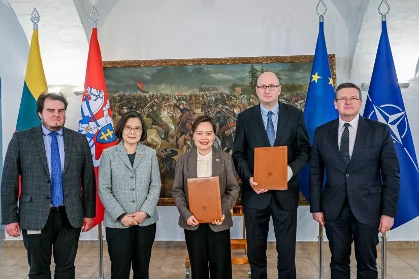 Taiwan sagt litauischen Minenräumungsbemühungen in der Ukraine Hilfe zu