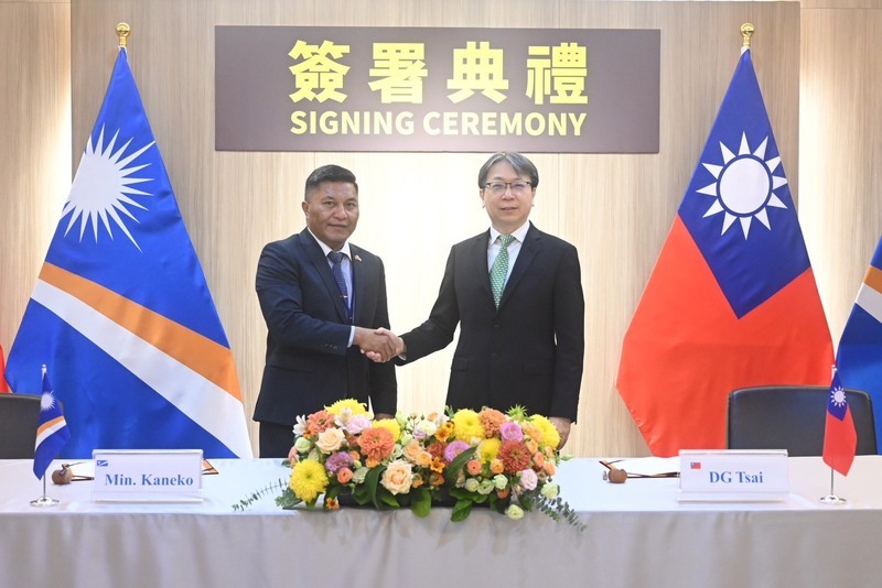 Taiwan und Marshallinseln unterzeichnen Sicherheitsabkommen