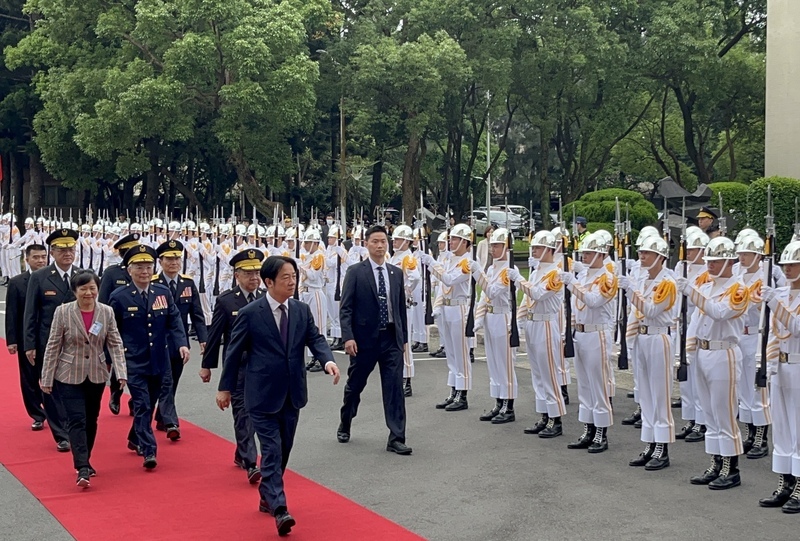 Präsident Lai bei Polizeiuniversität