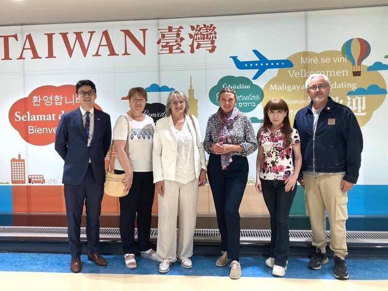 Delegation der französischen Nationalversammlung besucht Taiwan